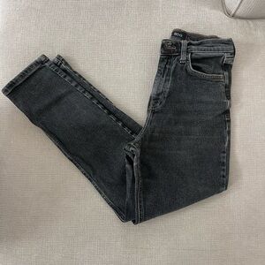 BDG Women’s Black Denim Jeans - Straight Leg Slim Fit